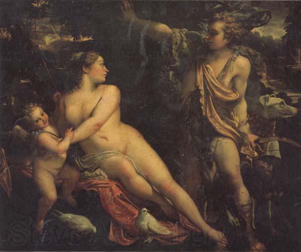 Annibale Carracci Venus and Adonis Spain oil painting art